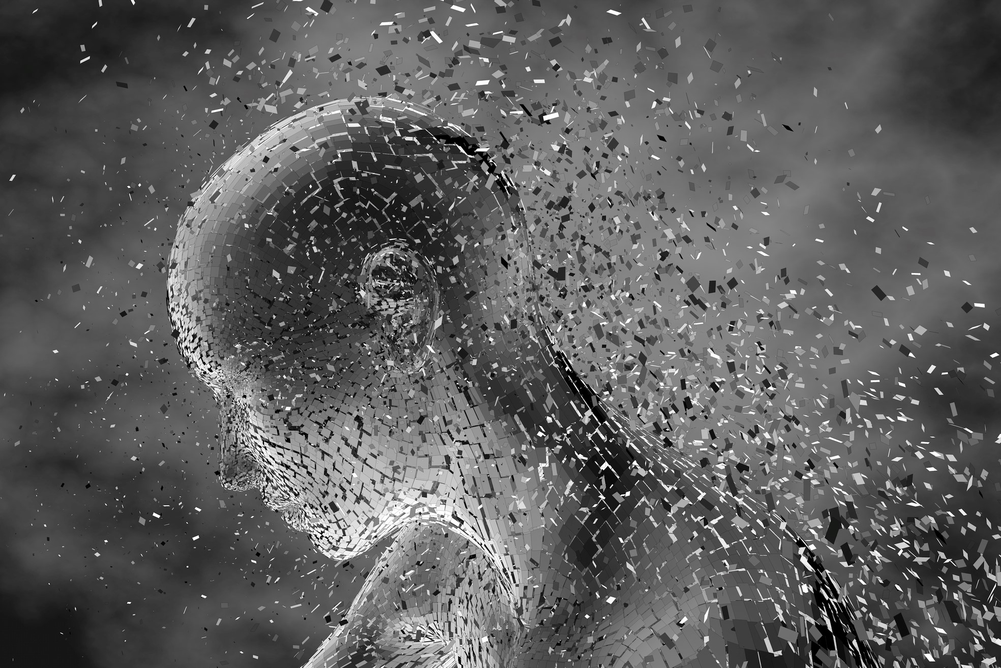 Natural Interventions for Anxiety an illustration of a scattered mind