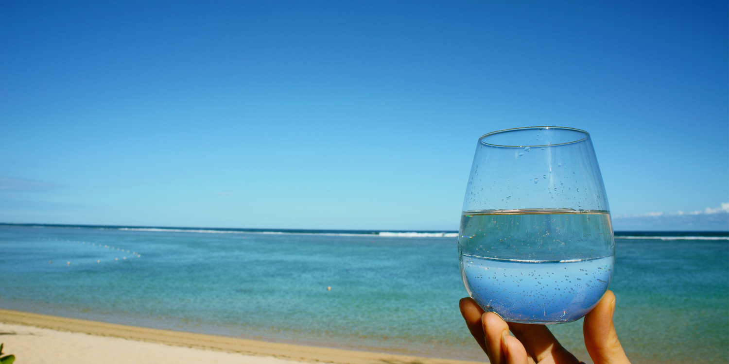 Glass of water