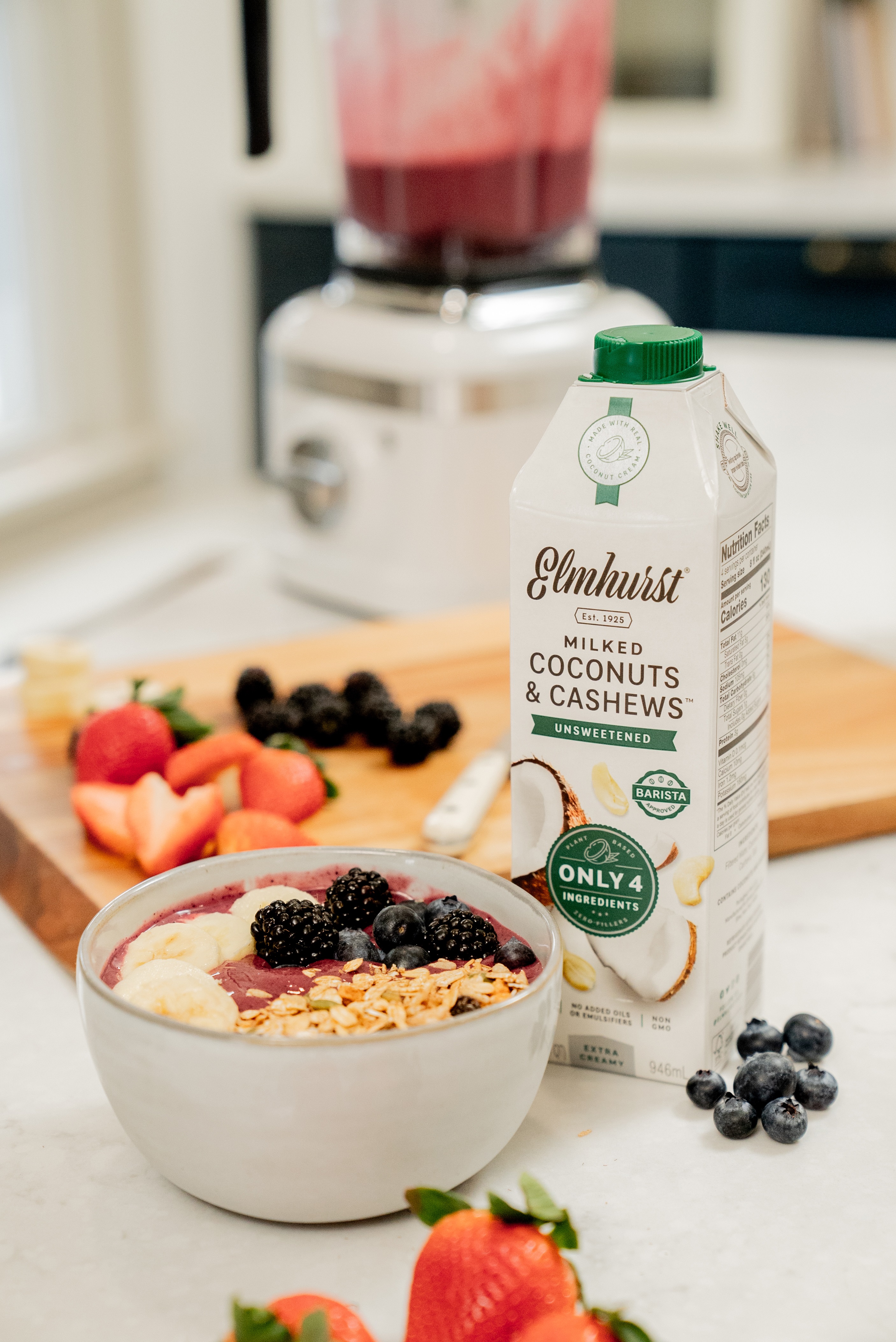 Elmhurst Unsweetened Plant Milks