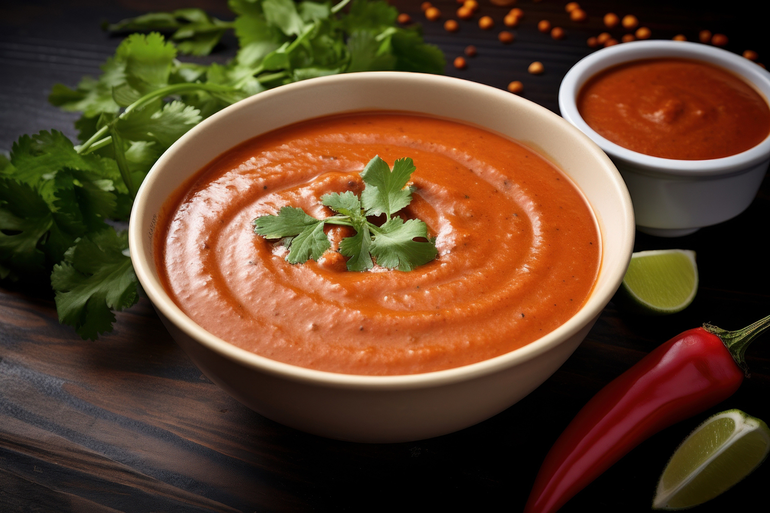 Chipotle Salsa a bowl of spicy chipotle sauce