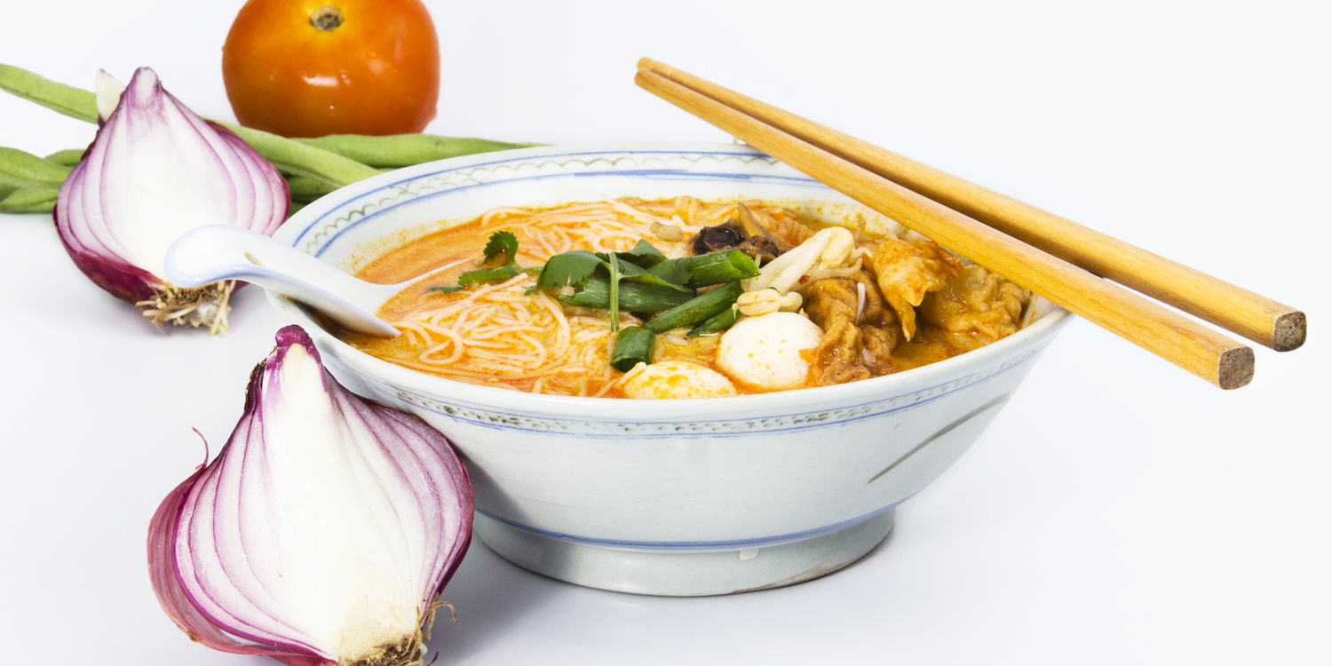 Salmon Laksa Curry Laksa Curry with Noodles