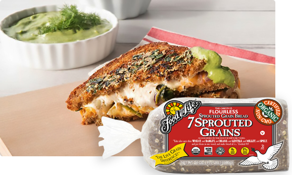 Spicy Spinach Artichoke Vegan Grilled Cheese a spicy sandwich with lots of texture and seasoning
