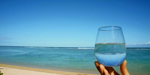Glass of water