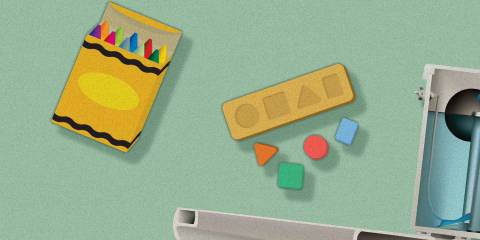What Should Your Poop Look Like? different colors and shapes in the bathroom