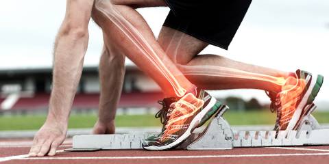 Keep Your Bones Healthy and Strong bone health of a runner