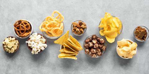 How to Stop Binging on Carbs During COVID bowls of carb-heavy snacks