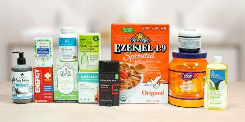 A collection of all-natural products meant to start you off right and keep you going all day long