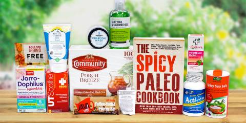 All natural foods and supplements themed around heat