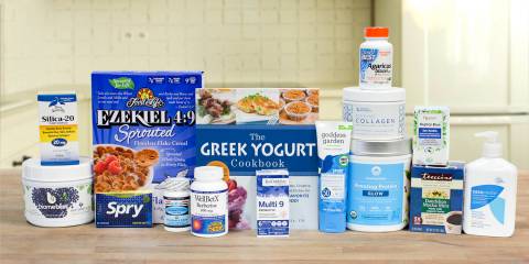 a wide variety of all natural foods and supplements