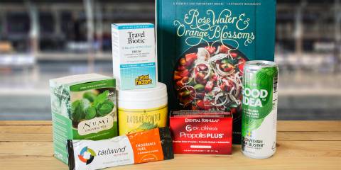 A selection of all natural products representing different parts of the world