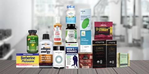 a wide variety of all-natural supplements and healthy foods