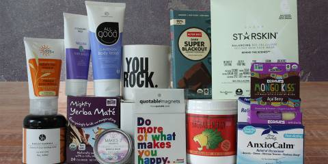 A collection of feel-good products