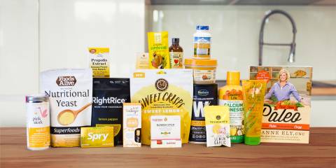 All-natural foods, supplements, and body-care products