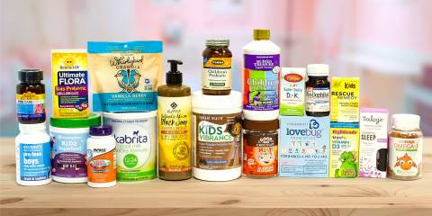 A wide variety of all-natural products for children
