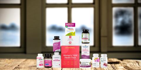 assortment of supplements