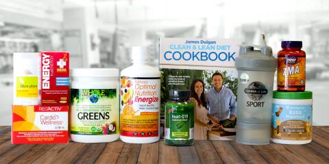 A collection of all-natural supplements for energy, endurance, and cardio