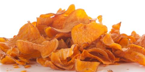 Sweet potato chips