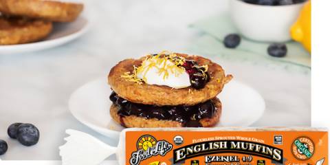 Lemon Blueberry French Toast Stackers