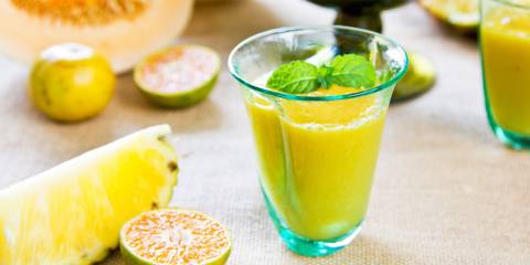 Orange Pineapple smoothie.