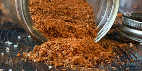 Raichlen’s Four-by-Four BBQ Rub Homemade BBQ spice rub for meat.