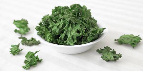 Vinegar and Sea Salt Kale Chips Kale Chips