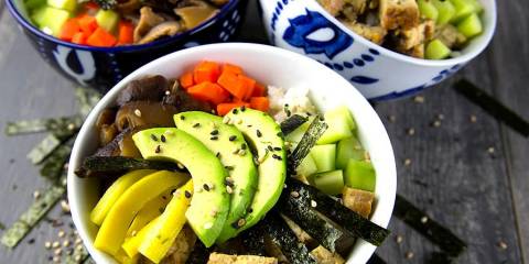 Sushi Salad Bowl