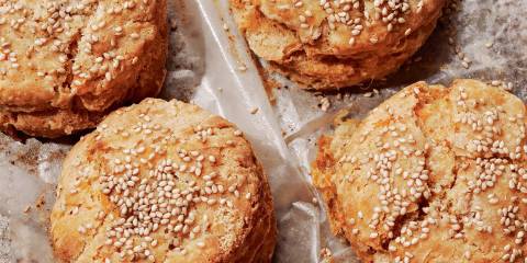 Sweet Potato Benne Seed Biscuits