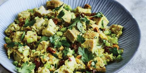Lightened-Up Curried Chicken Salad