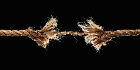 hemp rope tearing