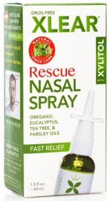 Xlear Rescue Nasal Spray