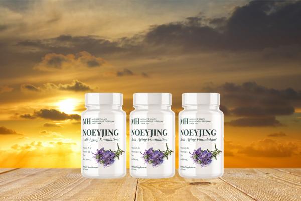 three bottles of Michael's Health Noeyjing