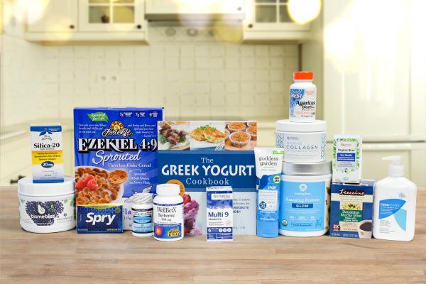 a wide variety of all natural foods and supplements