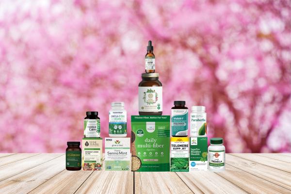 a wide variety of all-natural foods and supplements