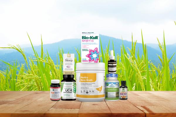 a wide variety of all-natural supplements