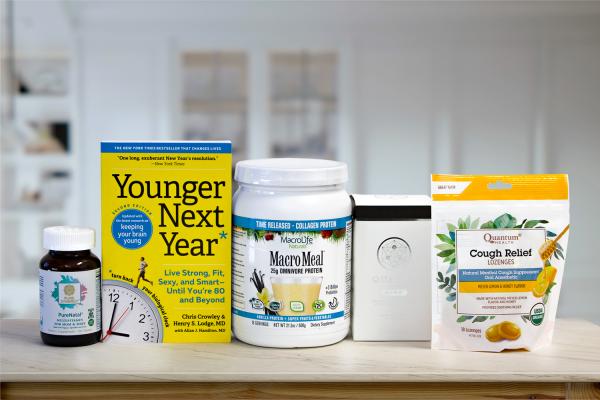 all-natural products meant for health and longevity